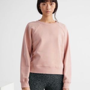 & Other Stories Pink Relaxed Sweatshirt